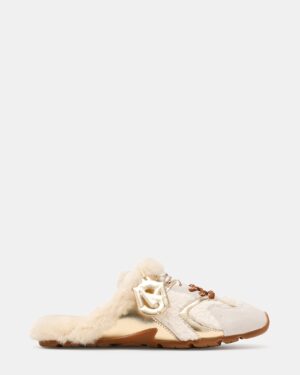 Aziel Mule Faux Fur Shearling