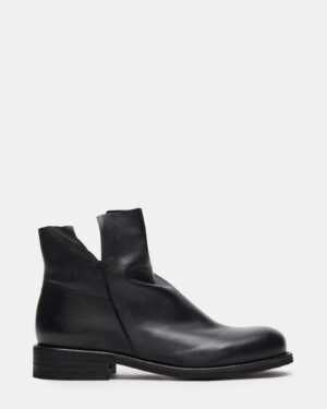 Hughie Black Leather