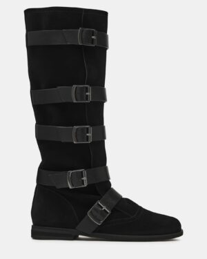 Indio Black Suede