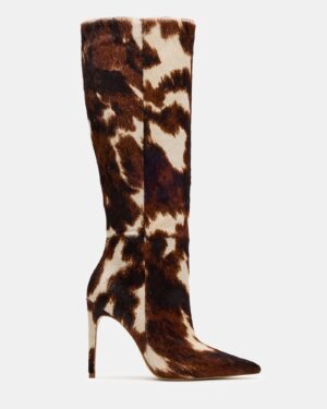 Nitro Brown Cow Print