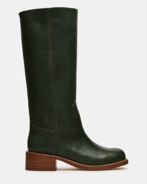 Riggs Dark Green Leather