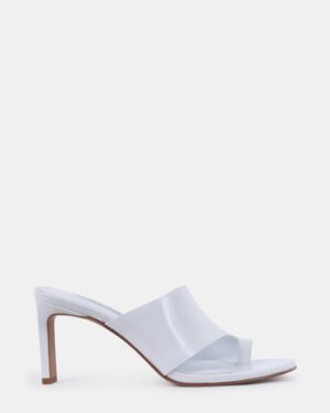 Valentin White Leather